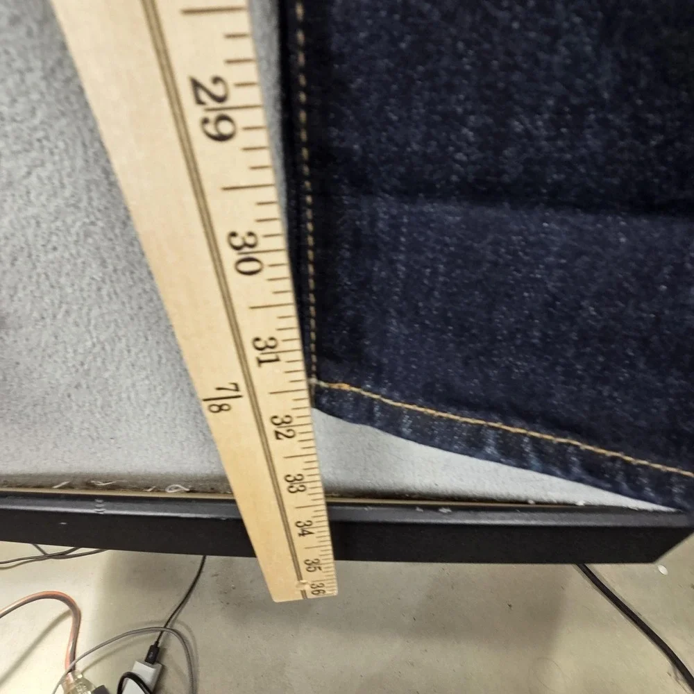 American Eagle‎ Jeans Mens 32x32 Blue Selvedge Slim Honeycomb Dark Wash